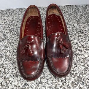 G.H. Bass & Co. Weejuns Burgundy Tassel Loafers